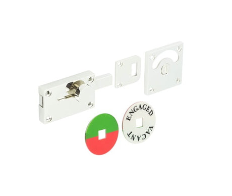 Burlington Indicator Lock Polished Nickel