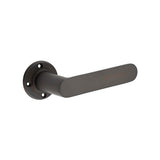 Kensington Door Handles No Rose Dark Bronze