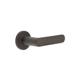 Kensington Door Handles Chamfered Rose Dark Bronze