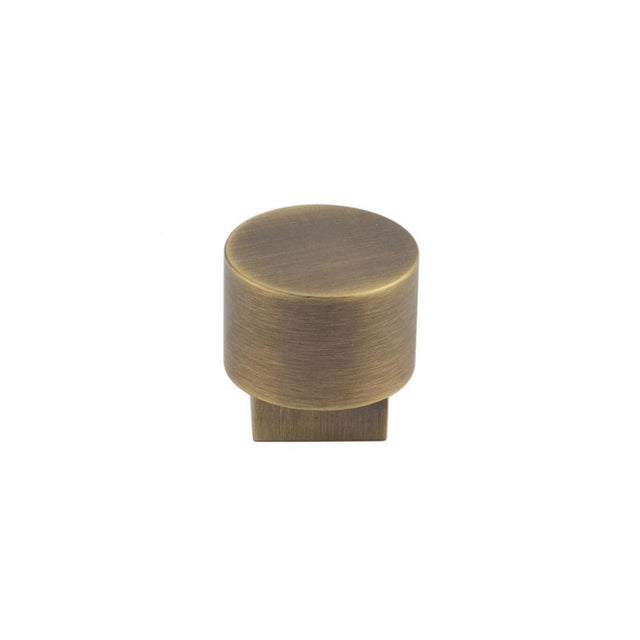 Westminster Round Cupboard Knobs Antique Brass