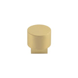 Westminster Round Cupboard Knobs Satin Brass