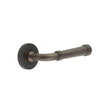 Highgate Door Handles Knurled Rose Dark Bronze