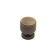 Piccadilly Knurled Cupboard Knobs Antique Brass