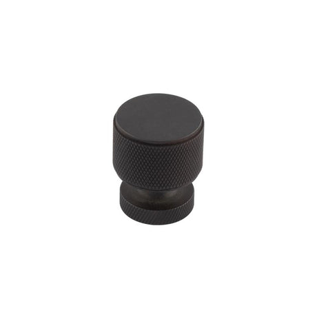 Piccadilly Knurled Cupboard Knobs Dark Bronze