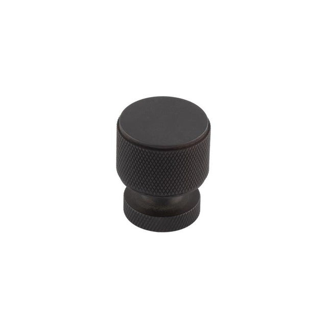 Piccadilly Knurled Cupboard Knobs Dark Bronze