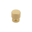 Piccadilly Knurled Cupboard Knobs Satin Brass