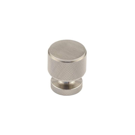 Piccadilly Knurled Cupboard Knobs Satin Nickel