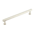 Burlington Piccadilly Knurled Cabinet Handles 224mm Satin Nickel