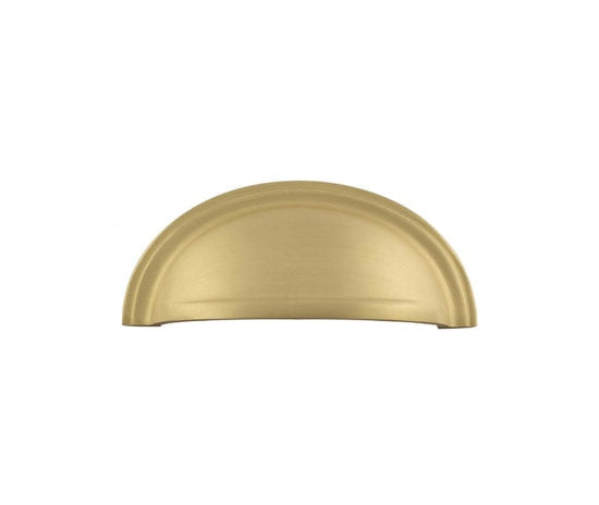 Burlington Cup Pulls Satin Brass