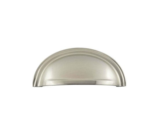 Burlington Cup Pulls Satin Nickel