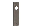 Burlington II Lever Plate Choices Latch Dark Bronze