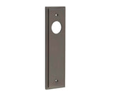Burlington II Lever Plate Choices Latch Dark Bronze