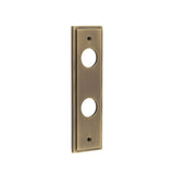 Burlington II Lever Plate Choices Bathroom Antique Brass