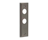 Burlington II Lever Plate Choices Bathroom Dark Bronze