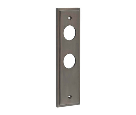 Burlington II Lever Plate Choices Bathroom Dark Bronze