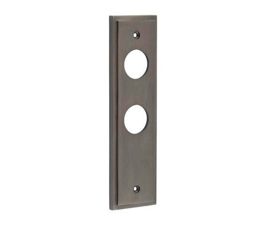 Burlington II Lever Plate Choices Bathroom Dark Bronze