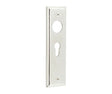 Burlington II Lever Plate Choices Euro Polished Nickel