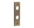Burlington II Lever Plate Choices Din Bathroom Antique Brass