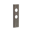 Burlington II Lever Plate Choices Din Bathroom Dark Bronze