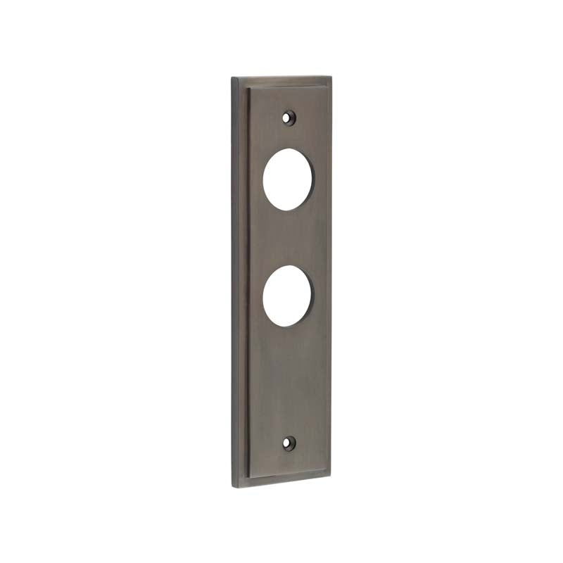 Burlington II Lever Plate Choices Din Bathroom Dark Bronze