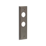 Burlington II Lever Plate Choices Din Bathroom Dark Bronze