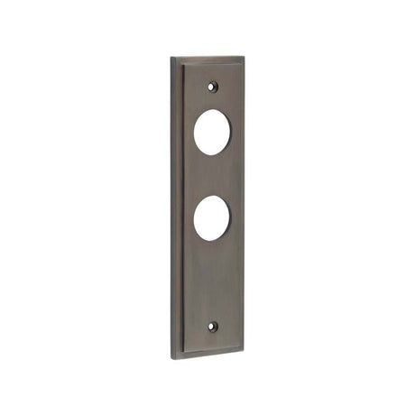 Burlington II Lever Plate Choices Din Bathroom Dark Bronze