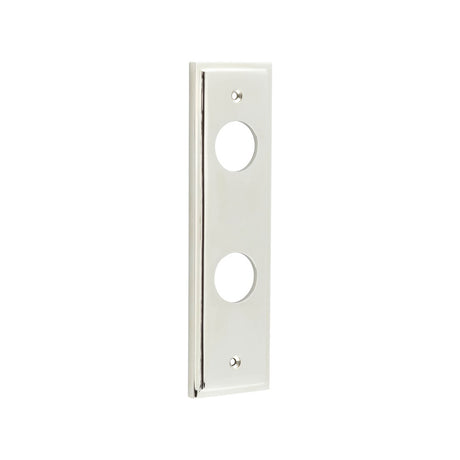 Burlington II Lever Plate Choices Din Bathroom Polished Nickel