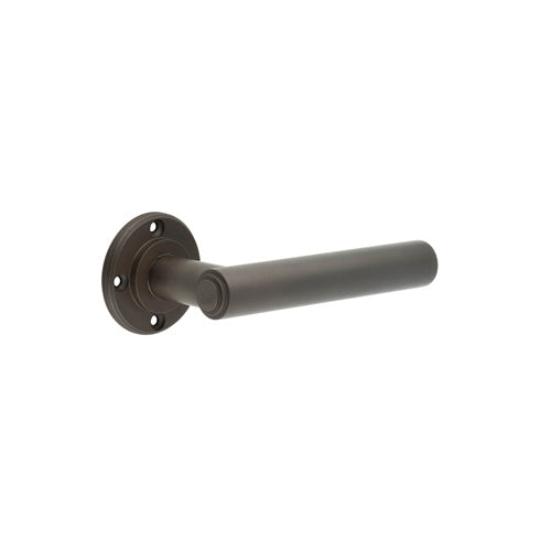 Richmond Dark Bronze Lever on Rose Door Handle - Roses Sold Separately