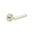 Richmond Door Handles Knurled Rose Satin Nickel