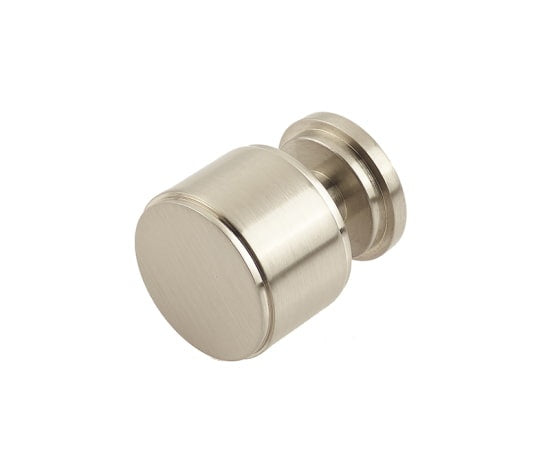 Belgrave Stepped Cupboard Knobs Satin Nickel