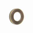 Burlington Plain Outer Roses Antique Brass