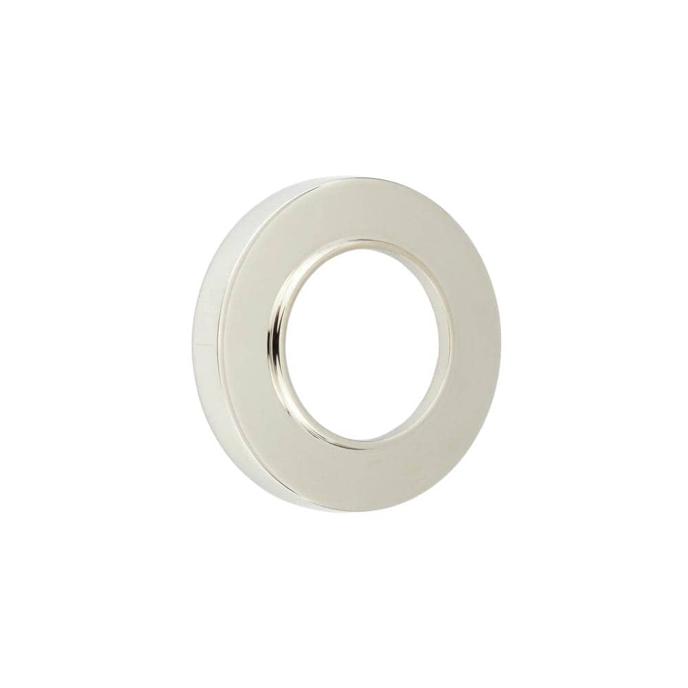 Burlington Plain Outer Roses Polished Nickel