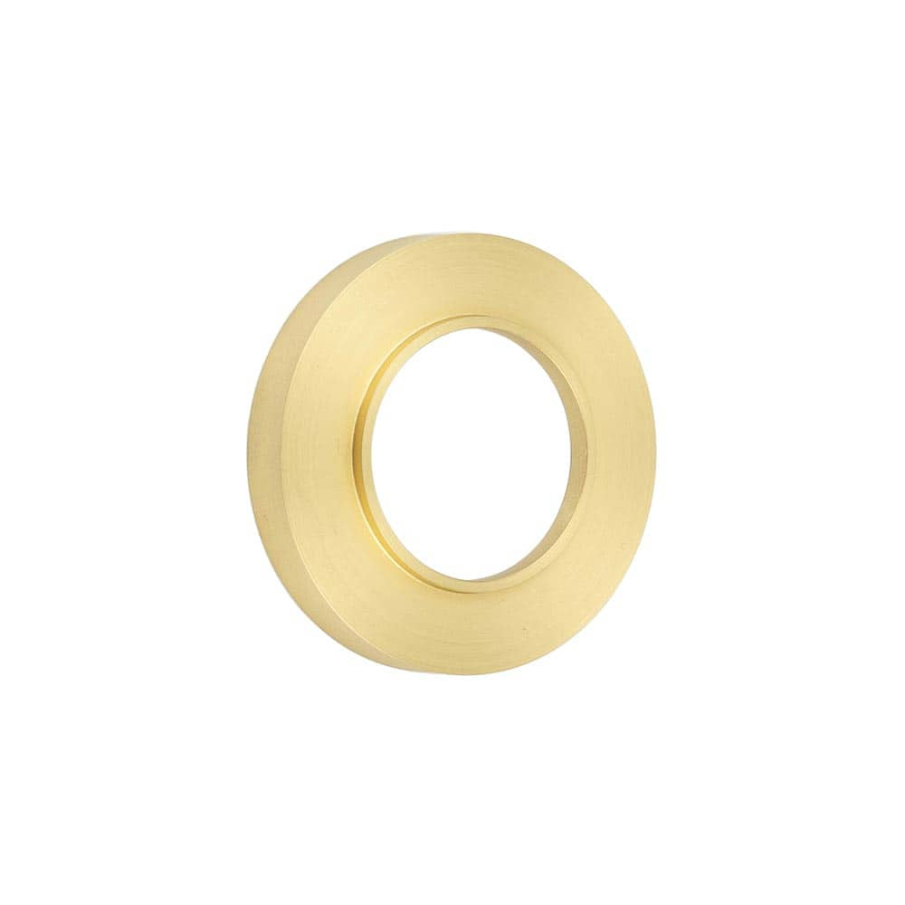 Burlington Plain Outer Roses Satin Brass