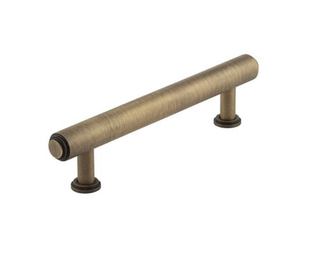 Burlington Belgrave Stepped Cabinet Handles 128mm Antique Brass