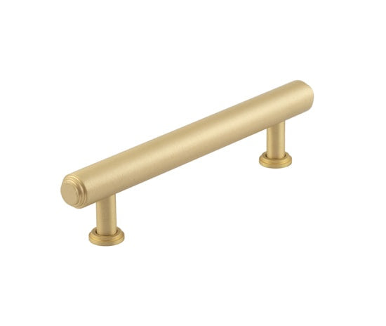 Burlington Belgrave Stepped Cabinet Handles 128mm Satin Brass