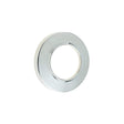 Burlington Chamfered Outer Roses Grade 304 Polished Nickel