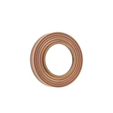 Burlington Reeded Outer Roses Antique Brass