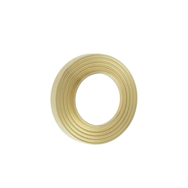 Burlington Reeded Outer Roses Satin Brass