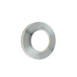 Burlington Reeded Outer Roses Satin Nickel