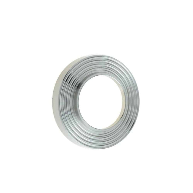 Burlington Reeded Outer Roses Satin Nickel