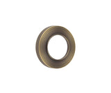 Burlington Knurled Outer Rose Antique Brass