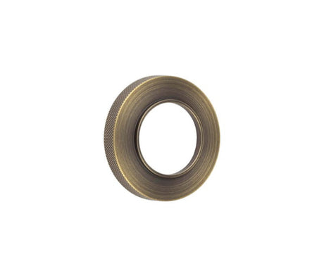 Burlington Knurled Outer Rose Antique Brass