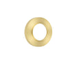 Burlington Knurled Outer Rose Satin Brass