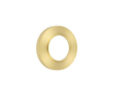 Burlington Knurled Outer Rose Satin Brass