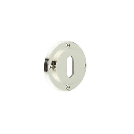 Burlington Standard Keyway Escutcheons No Rose Polished Nickel