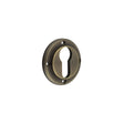 Burlington Euro Profile Escutcheons No Rose Antique Brass