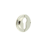 Burlington Euro Profile Escutcheons No Rose Polished Nickel