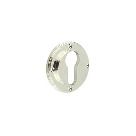 Burlington Euro Profile Escutcheons No Rose Polished Nickel