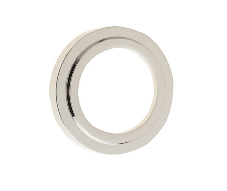 Burlington Stepped Outer Roses for Escutcheons Polished Nickel