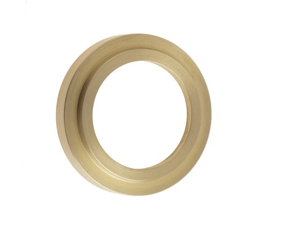Burlington Stepped Outer Roses for Escutcheons Satin Brass